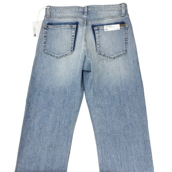 Joe's Jeans Debbie High Rise Straight Crop Jean In Kamryn Size 27 - Picture 8 of 9